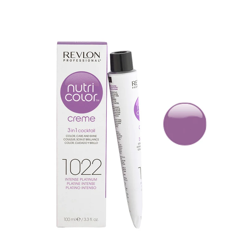 Revlon Nutri Color Creme 1022 Platine intense 100ml - masque couleur