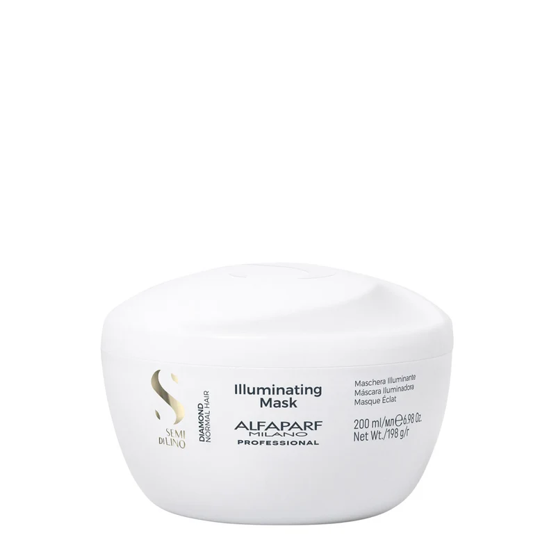 Alfaparf Milano Semi Di Lino Diamond Illuminating Mask 200ml - masque brillance