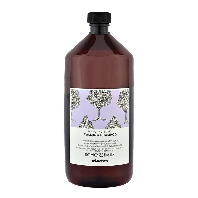 Davines Naturaltech Calming Shampoo 1000ml - shampoing apaisant pour cuir chevelu sensible
