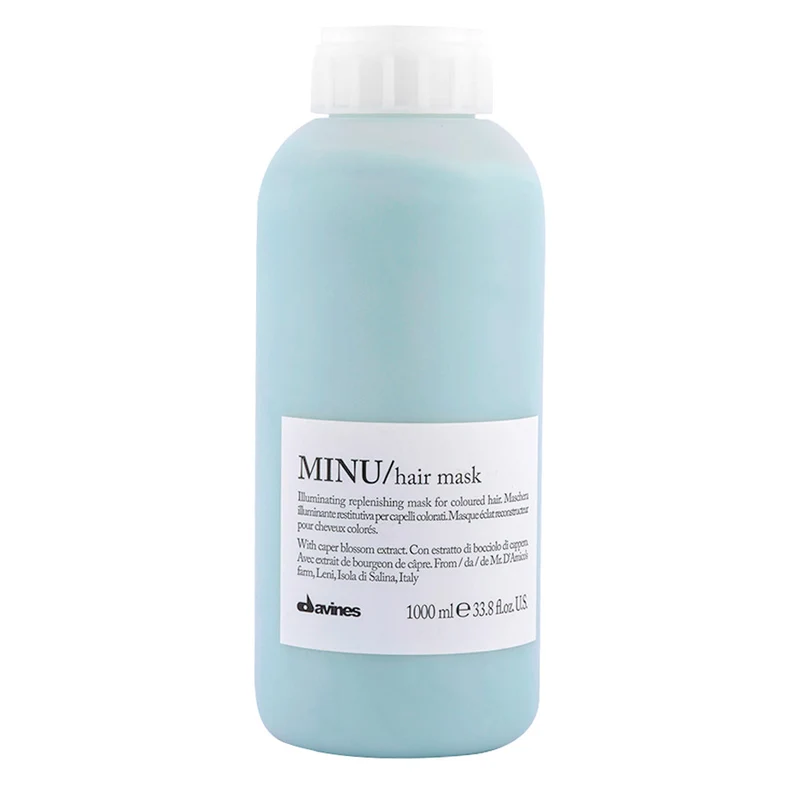 Davines Essential HairCare Minu Hair Mask 1000ml - masque brillance cheveux colorés