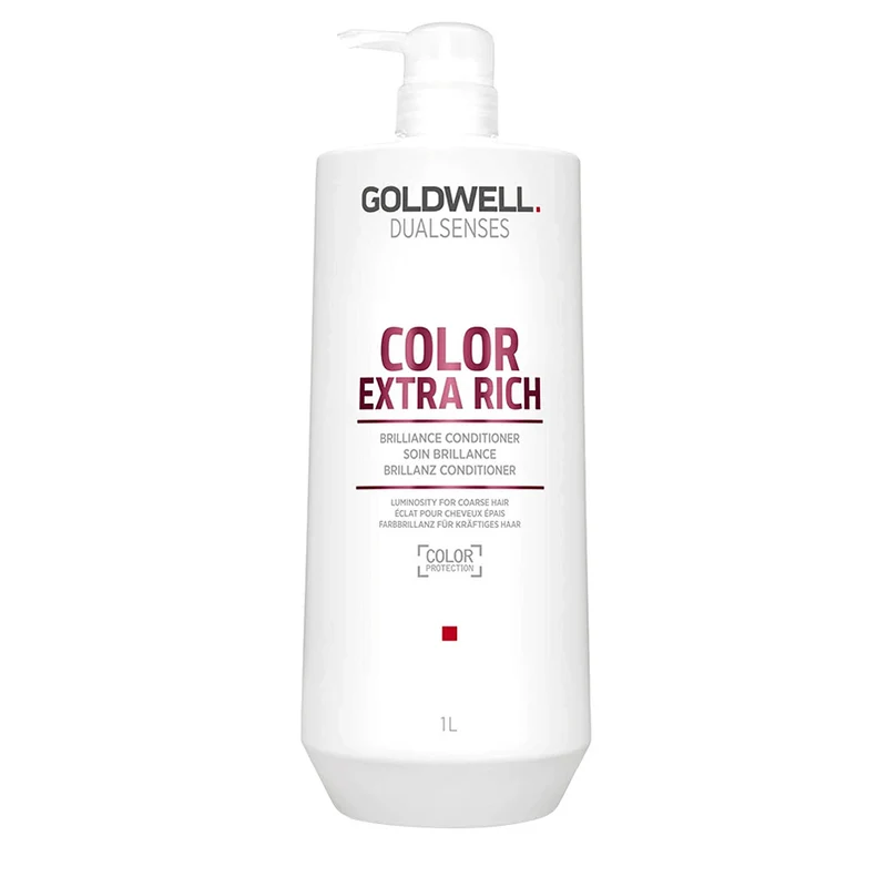 Goldwell Dualsenses Color Extra Rich Brilliance Conditioner 1000ml - après-shampooing éclaircissant pour cheveux épais
