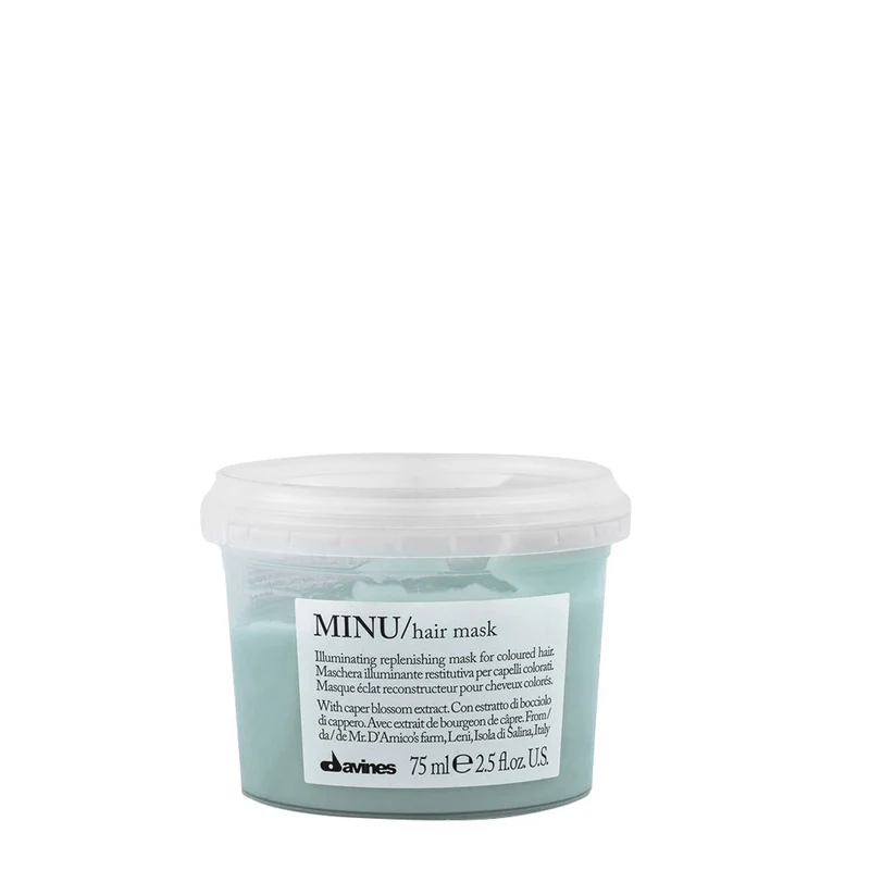 Davines Essential HairCare Minu Hair Mask 75ml - masque brillance cheveux colorés
