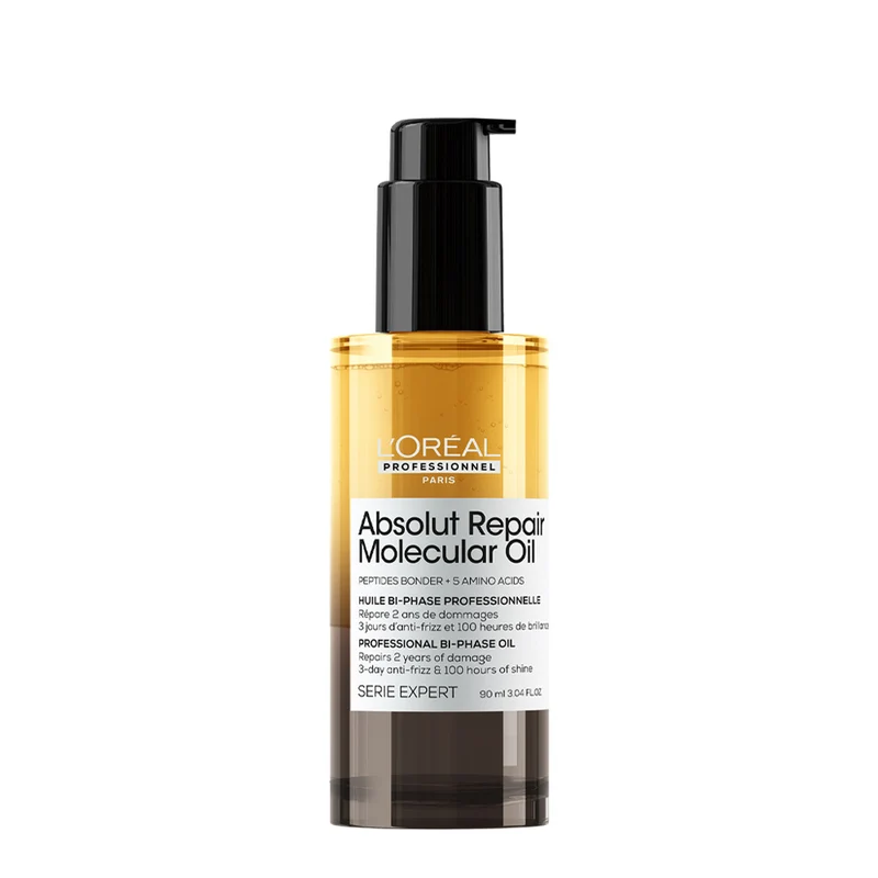 L'Oreal Professionnel Paris Serie Expert Absolut Repair Molecular Oil 90ml - huile cheveux abîmés