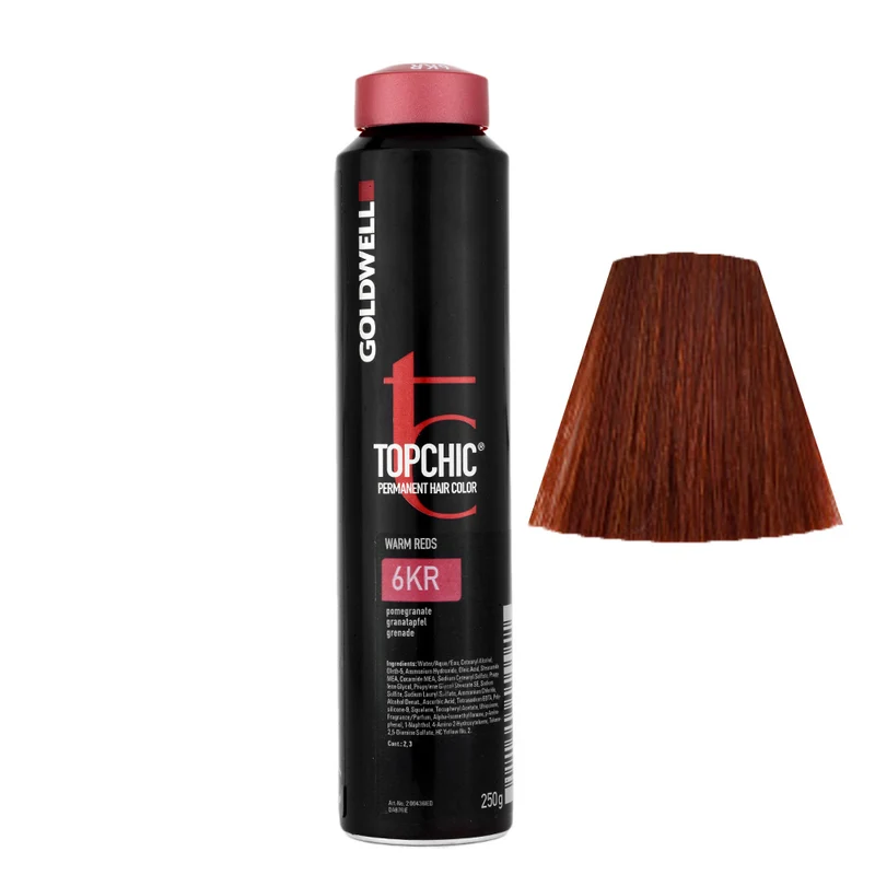 Goldwell Topchic Can W6KR Grenade 250gr - coloration permanente en bombe