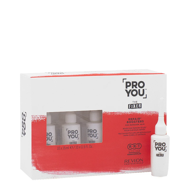 Revlon Pro You The Fixer Repair Booster 10x15ml - ampoules restructurantes