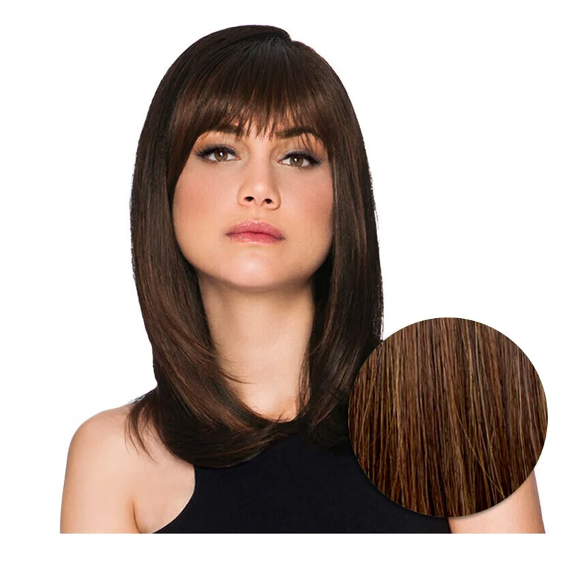 Hairdo Long With Layers RL32/31 Marron Rubis Moyen - perruque coupe longue