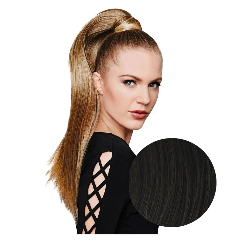 Hairdo Queue de cheval Lisse R4 Marron Foncé 64cm
