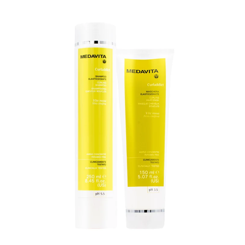 Medavita Curladdict Shampoo 250ml e Mask 150ml