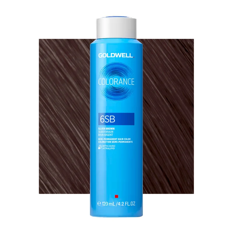 6SB Brun argenté Goldwell Colorance Cool browns can 120ml