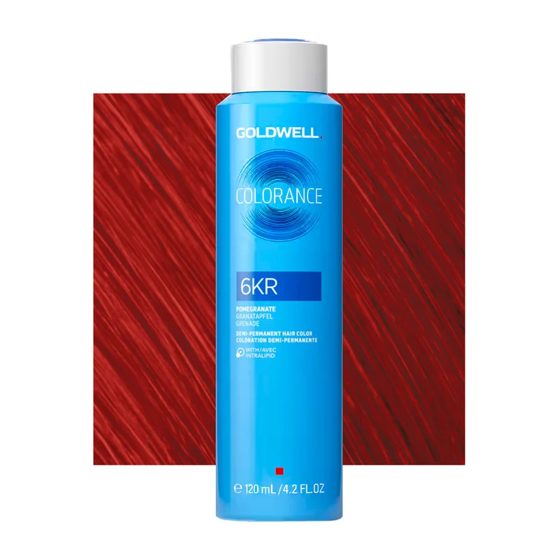 6KR Rouge grenat Goldwell Colorance Warm reds can 120ml