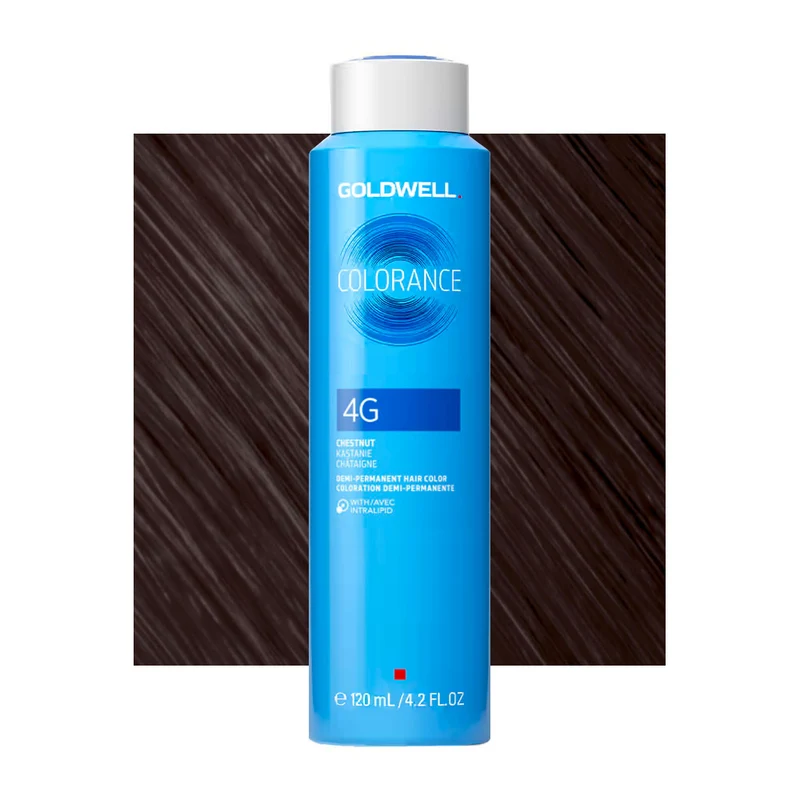 4G Châtain moyen Goldwell Colorance Warm browns can 120ml
