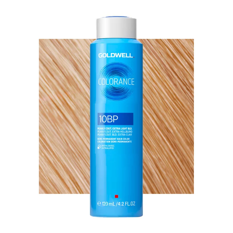 10BP Blond platine nacré couture Goldwell Colorance Cool blondes can 120ml