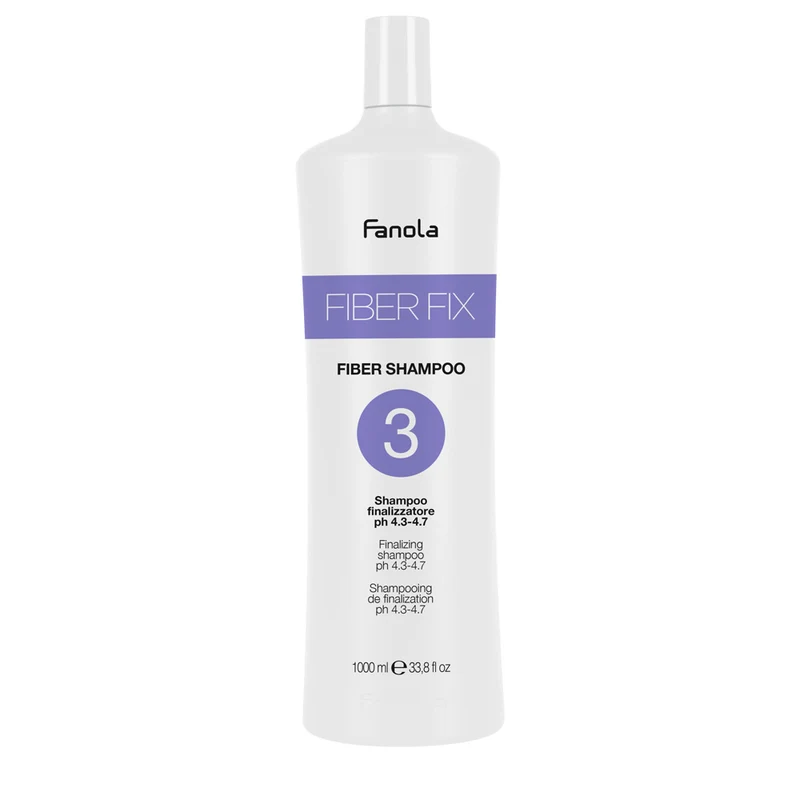 Fanola Fiber Fix Fiber Shampoo n°3 1000ml - shampooing finaliseur ph4.3-4.7