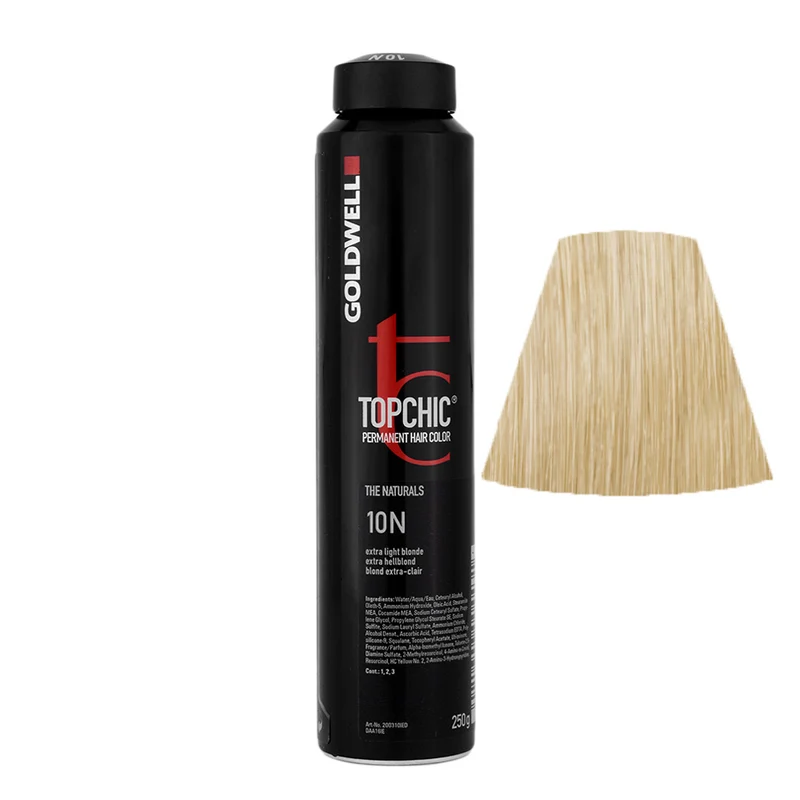 Goldwell Topchic Can 10N Blond Très Clair 250gr - coloration permanente en bombe