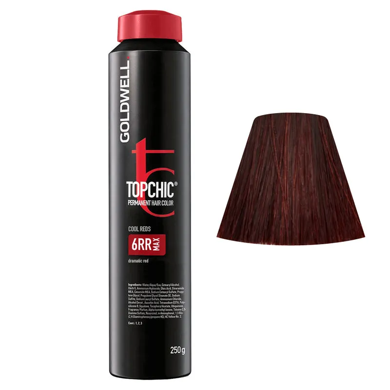 Goldwell Topchic Can 6RR Max Rouge Dramatique 250gr - coloration permanente en bombe