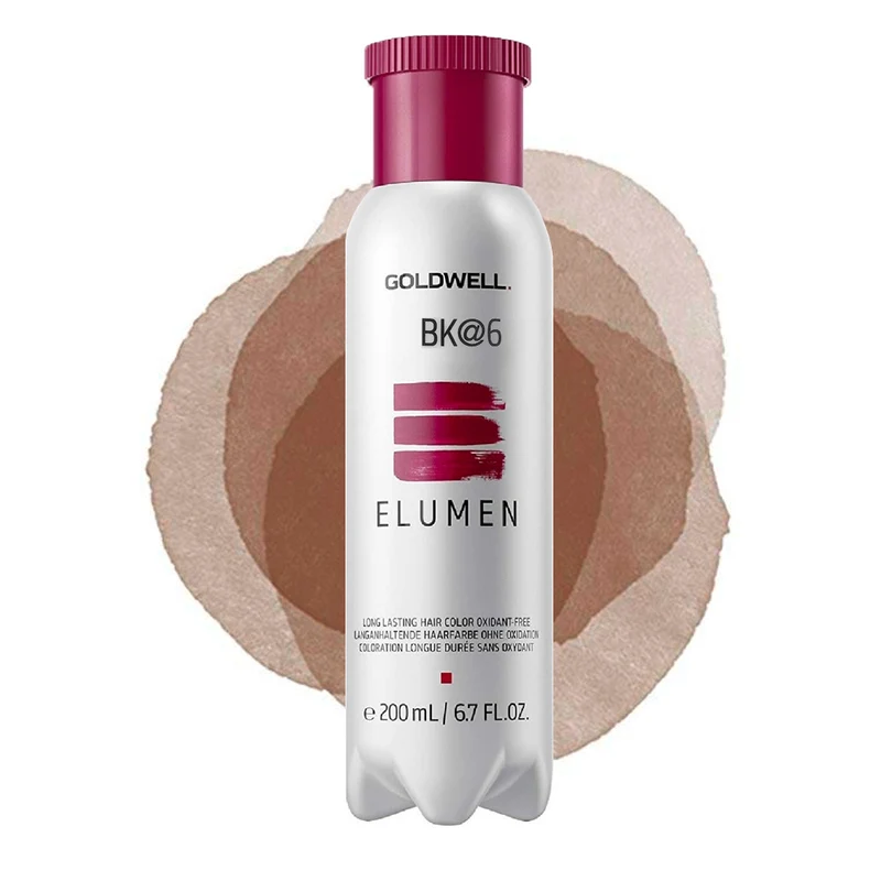 Goldwell Elumen Bright BK@6 200ml - coloration permanente