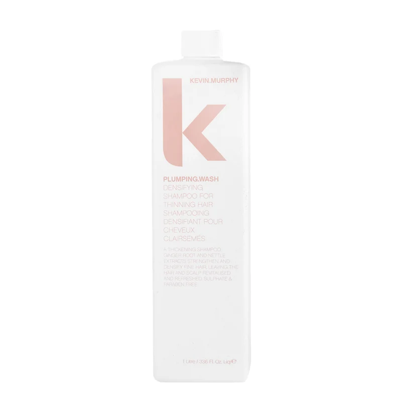 Kevin Murphy Shampoo Plumping Wash 1000ml - shampoing volumisant pour cheveux fins