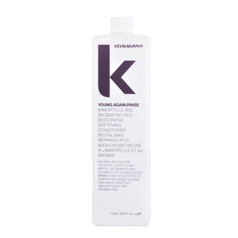 Kevin Murphy Young Again Rinse 1000ml - après-shampoing restructurant cheveux matures
