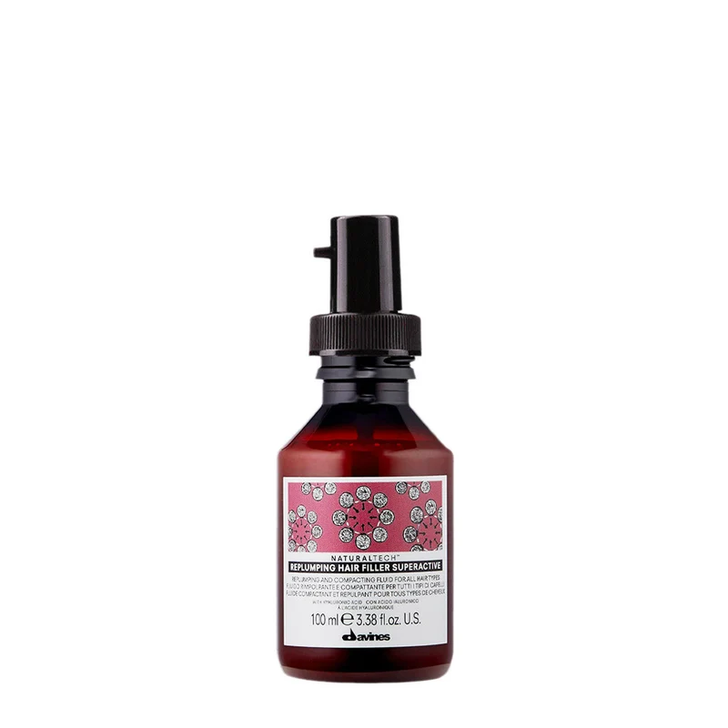 Davines Naturaltech Replumping Hair Filler Superactive 100ml - sérum repulpant et compactant