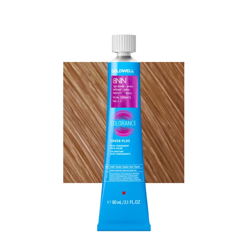 8NN Blond clair intense Goldwell Colorance Cover plus Naturals tb 60ml