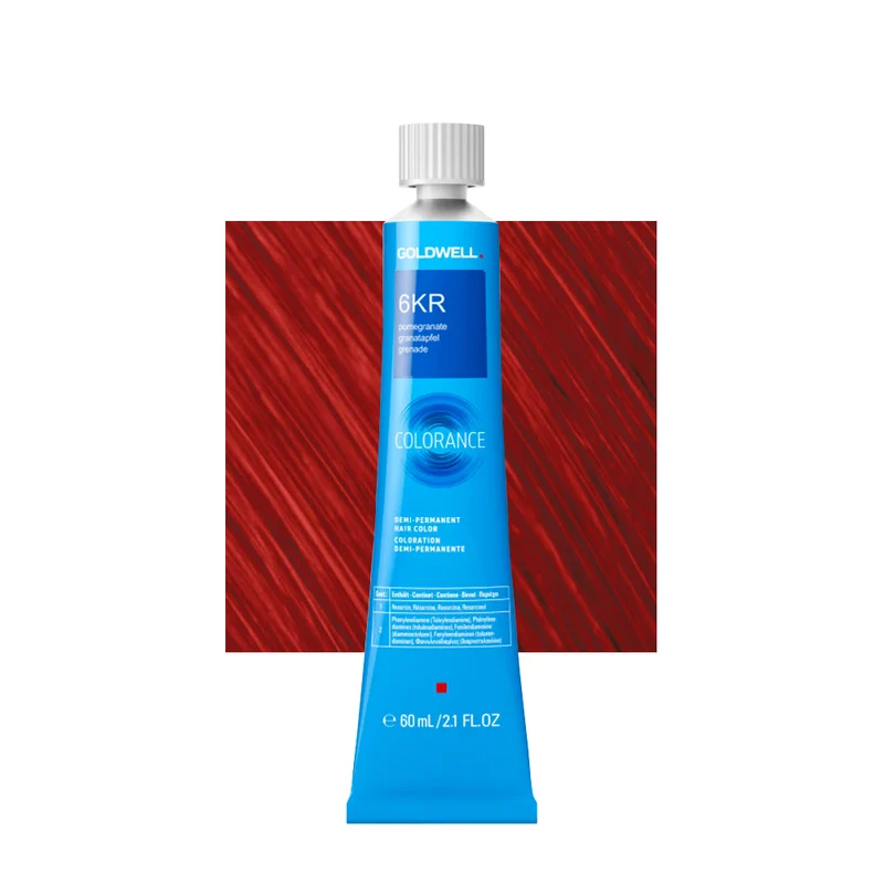 6KR Rouge grenat Goldwell Colorance Warm reds tb 60ml
