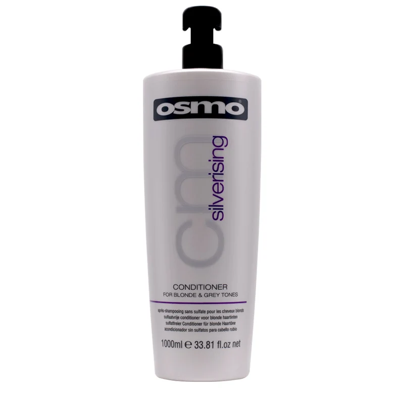 Osmo Colour Mission Silverising Conditioner 1000ml - après-shampooing anti-jaunissement cheveux blonds et gris