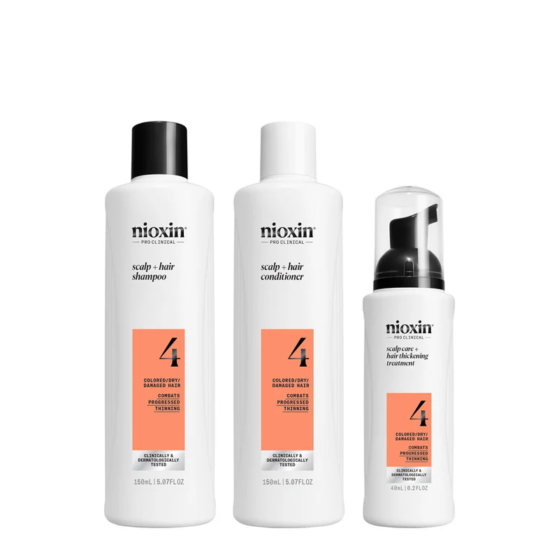 Nioxin Système 4 Scalp + Hair Kit Triphasique 150ml - kit anti-amincissement avancé