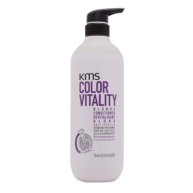 KMS Color Vitality Blonde Conditioner 750ml - après-shampooing cheveux blonds