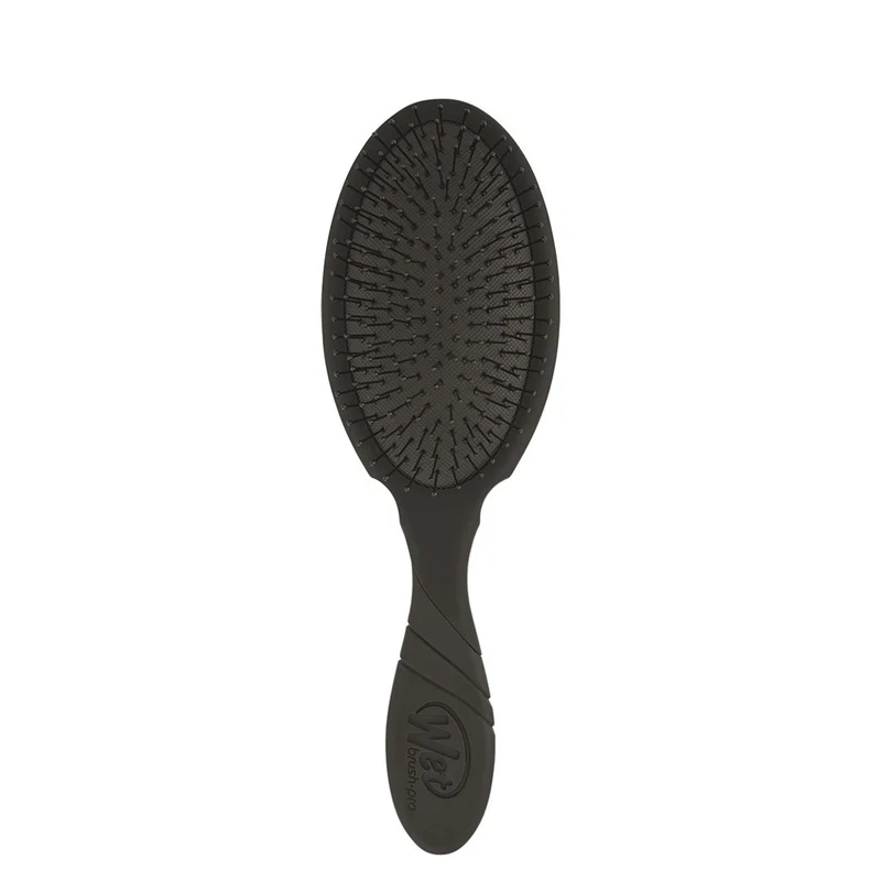 WetBrush Pro Detangler Black - brosse démêlante avec manche ergonomique noire