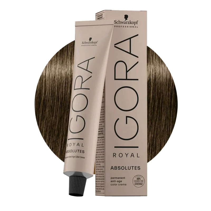 Schwarzkopf Igora Royal Absolu 7-10 Blond Moyen Cendré Naturel 60ml - coloration permanente
