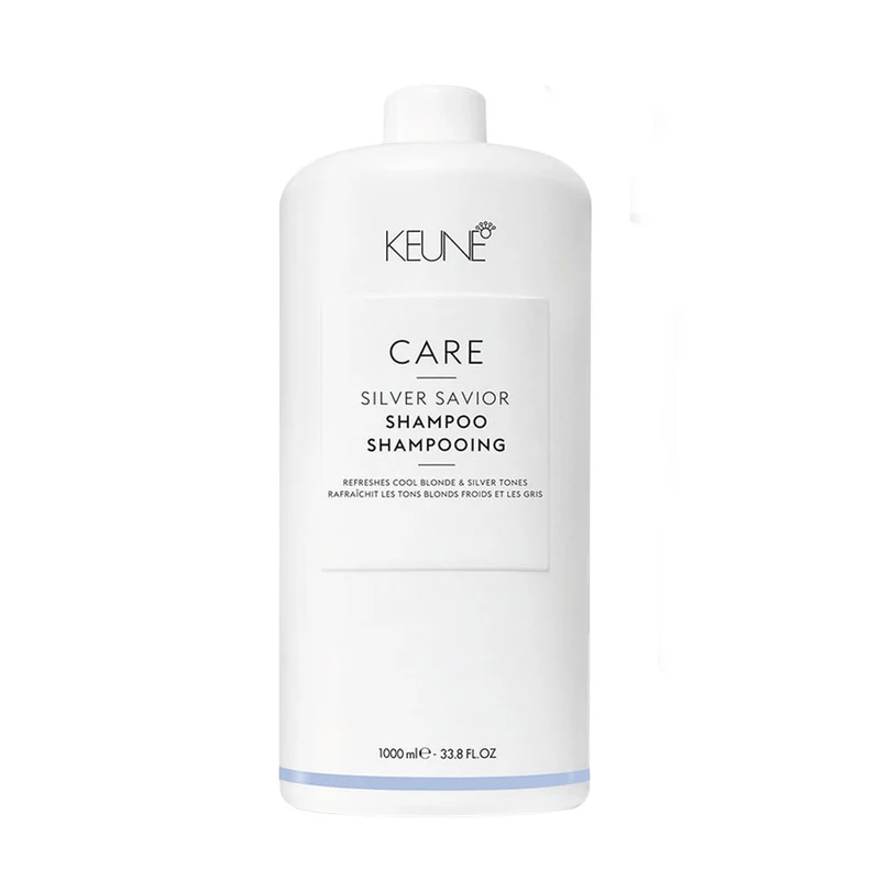 Keune Care line Silver savior Shampoo 1000ml - Shampooing Anti Jaunissant