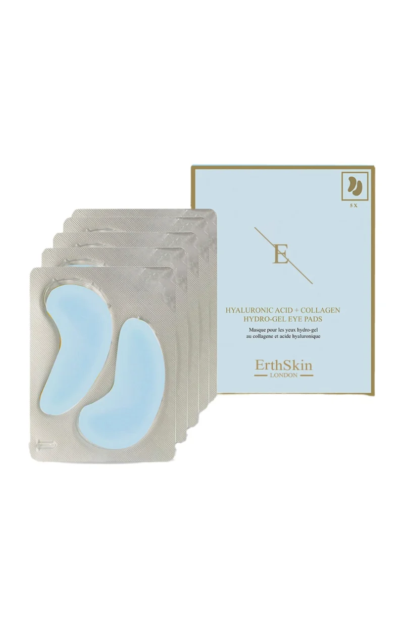 Patchs hydro-gel yeux - Acide hyaluronique - 5 paires
