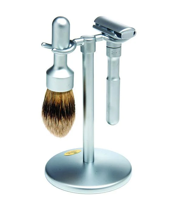 Merkur Futur 3pc Double Edge Safety Razor Shaving Set, Matte