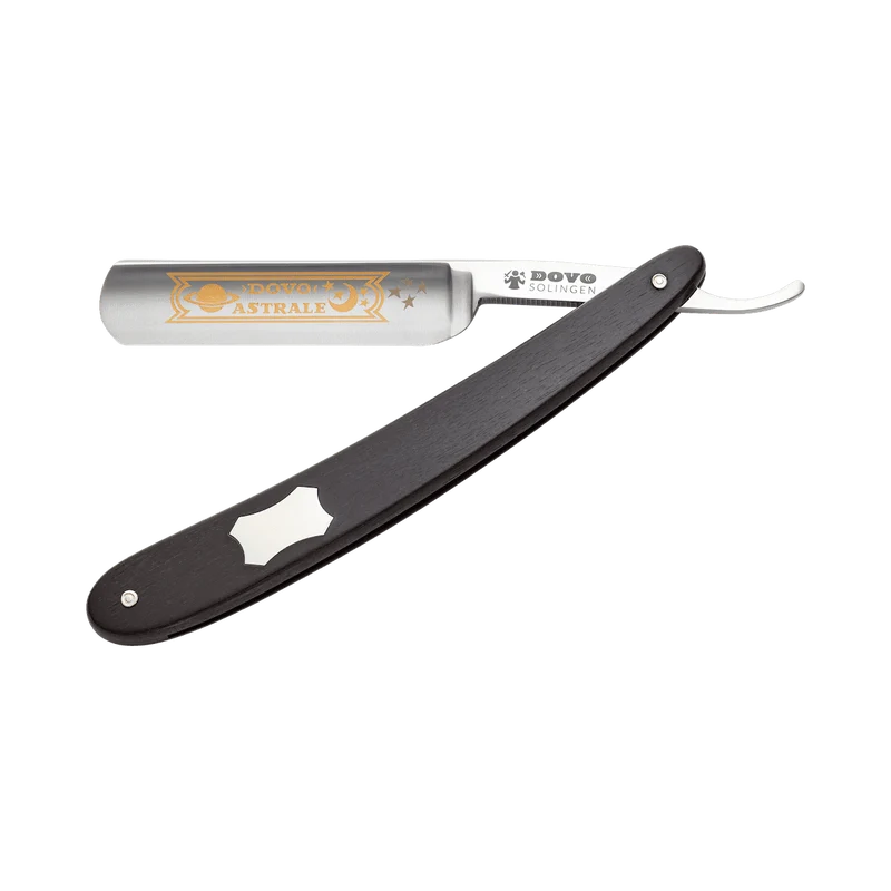 Dovo Astrale Straight Razor, Ebony Handle, 5/8 in.