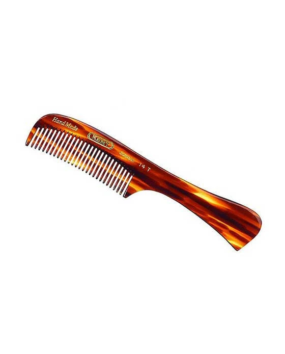 Kent K-14T Comb, Medium Size Rake Comb, Coarse (170mm/6.7in)