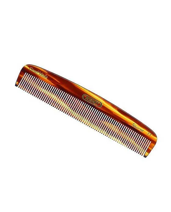 Kent K-7T Comb, Pocket Comb, Fine (136mm/5.4in)