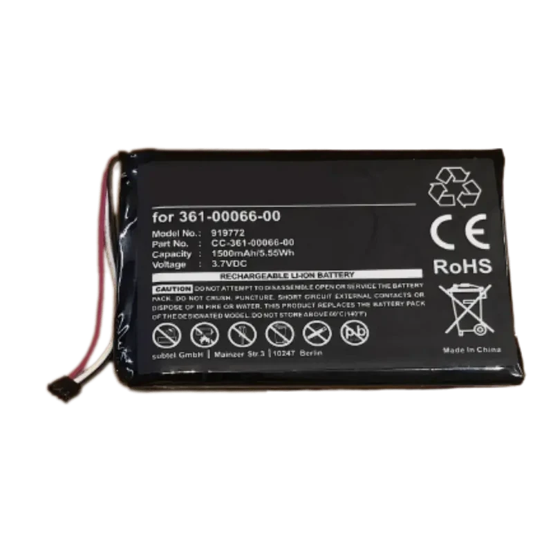 Batterie 361-00066-00 pour Garmin, 1500mAh