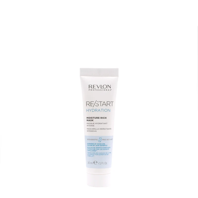 Revlon Restart Hydration Moisture Rich Mask 30ml - masque hydratant pour cheveux secs