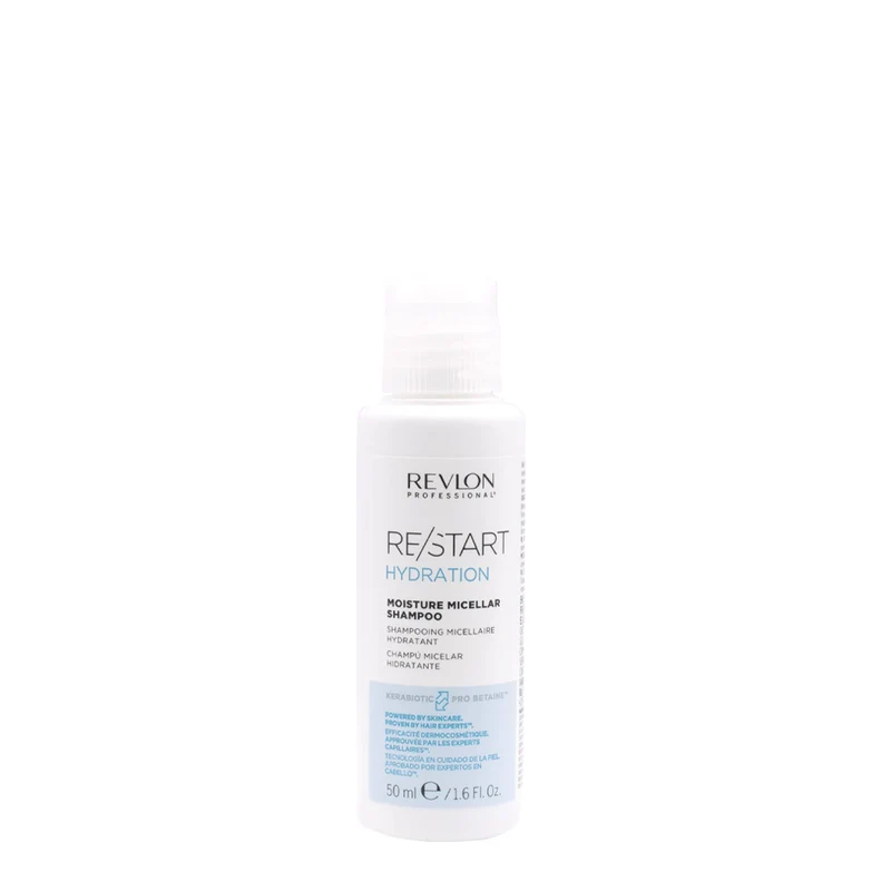 Revlon Restart Hydration Moisture Micellar Shampoo 50ml - shampooing hydratant cheveux secs