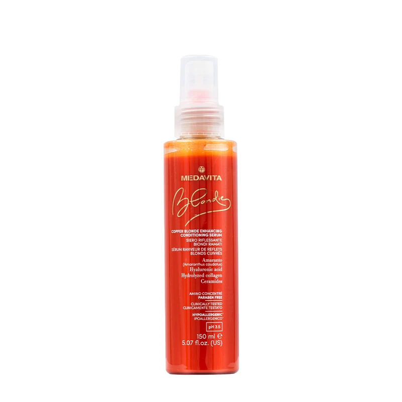 Medavita Blondie Copper Blonde Enhancing Conditioning Serum 150ml - sérum rehausseur reflets blonds cuivrés