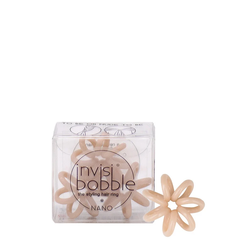Invisibobble Nano mini élastique cheveux nude