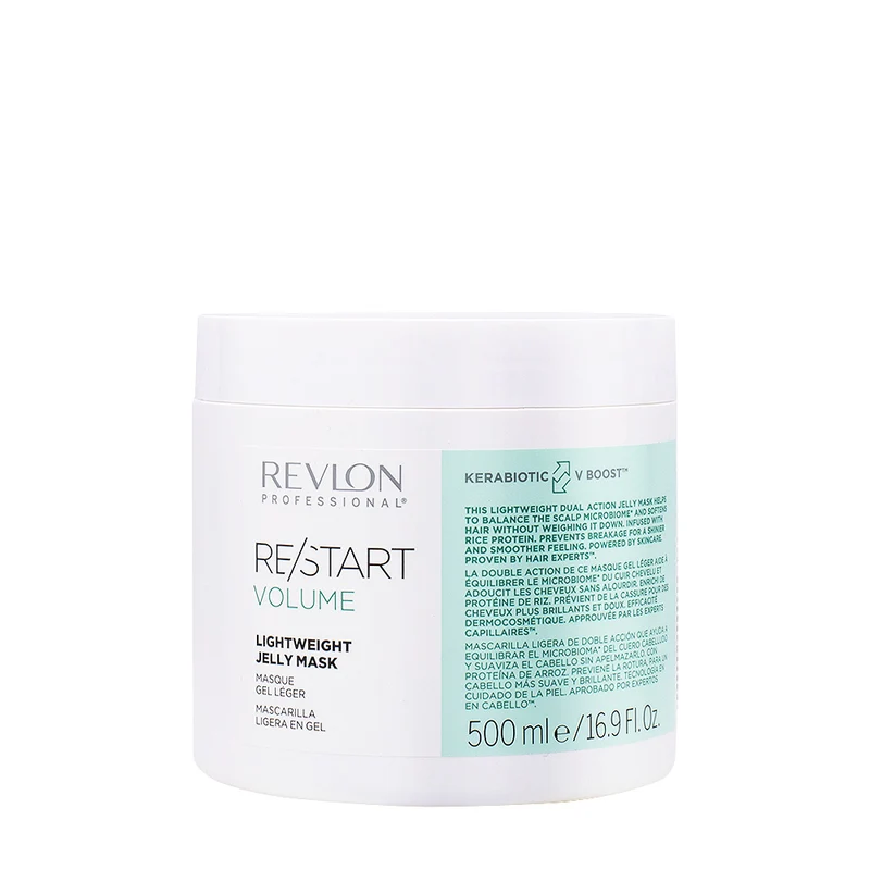 Revlon Restart Volume Lightweight Jelly Mask 500ml - masque volumateur pour cheveux fins