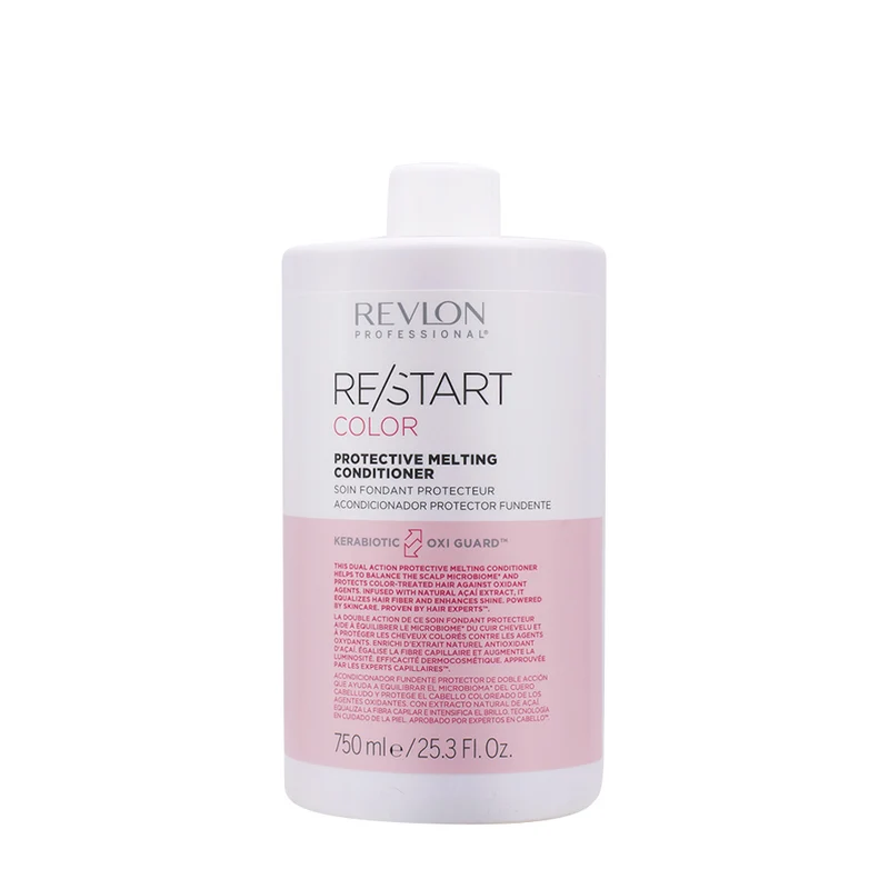 Revlon Restart Color Protective Melting Conditioner 750ml - après - shampooing cheveux colorés