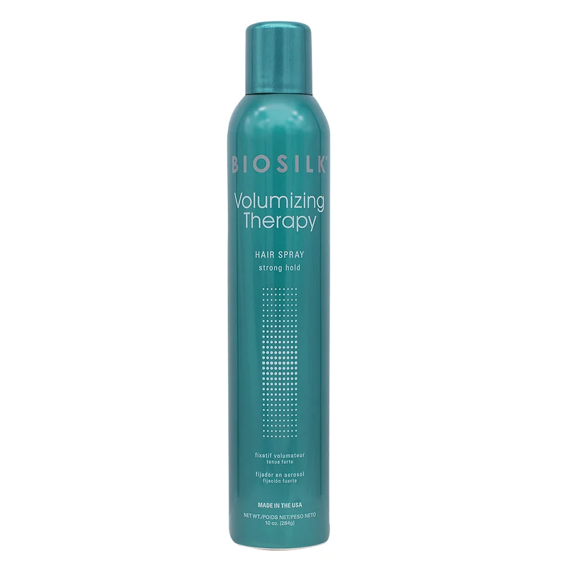 BioSilk Volumizing Therapy Strong Hold Hair Spray 284gr - laque volumisante forte