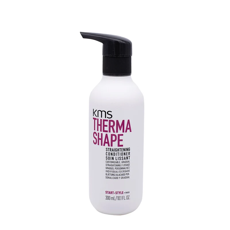 KMS Thermashape Straightening Conditioner 300ml - après-shampoing cheveux épais et indisciplinés