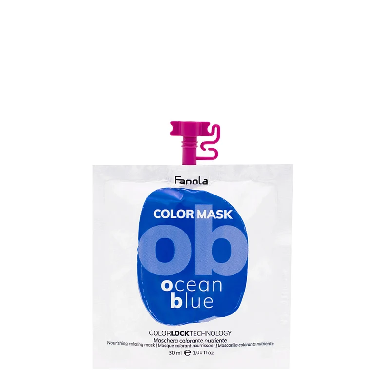 Fanola Color Mask Ocean Blue 30ml - coloration semi-permanente