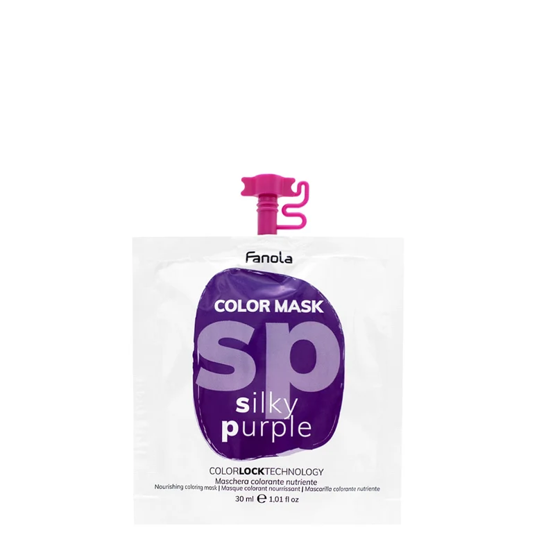 Fanola Color Mask Silky Purple 30ml - coloration semi-permanente