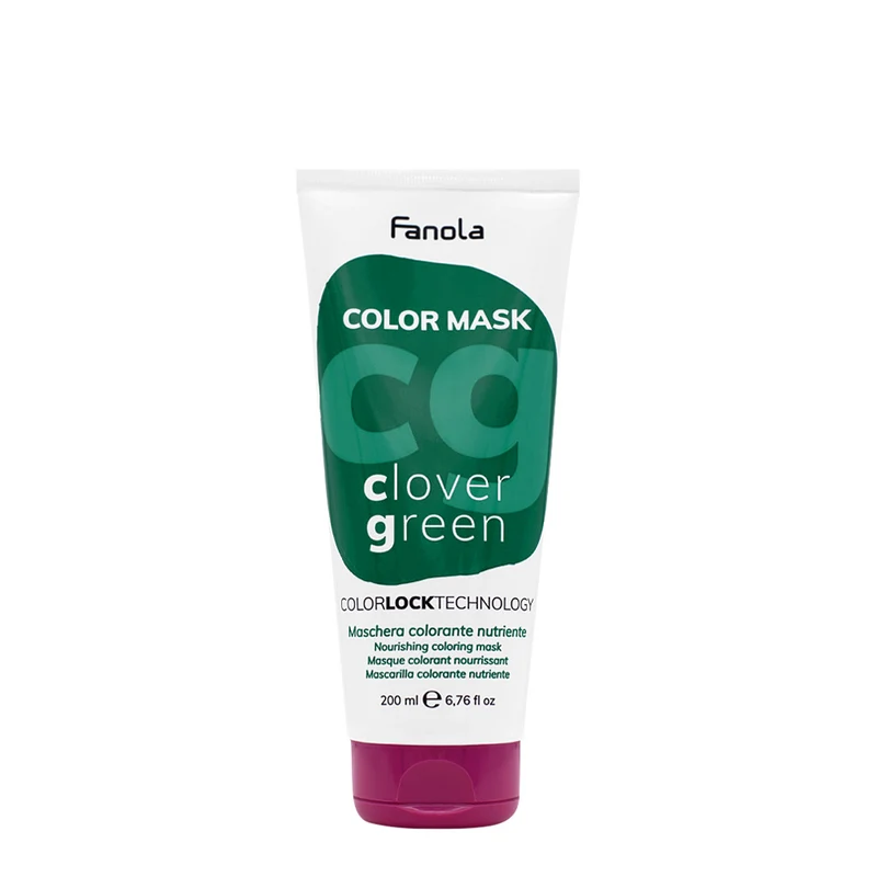 Fanola Color Mask Clover Green 200ml - coloration semi-permanente