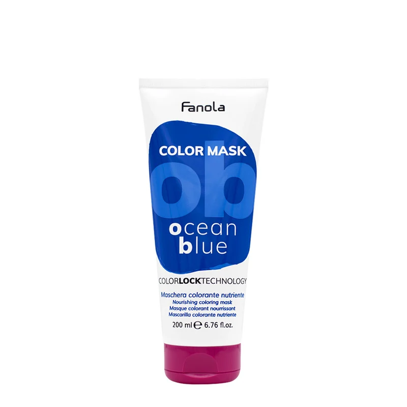 Fanola Color Mask Ocean Blue 200ml - coloration semi-permanente