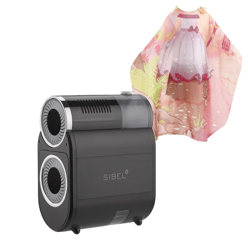 Sibel Clean & Steam Brush + Cape de coupe GRATUITE
